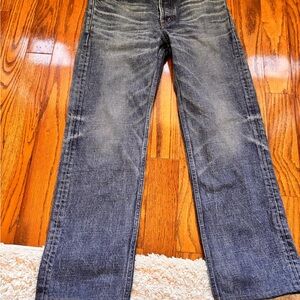 Celine Dark Blue Men's Straight Jeans